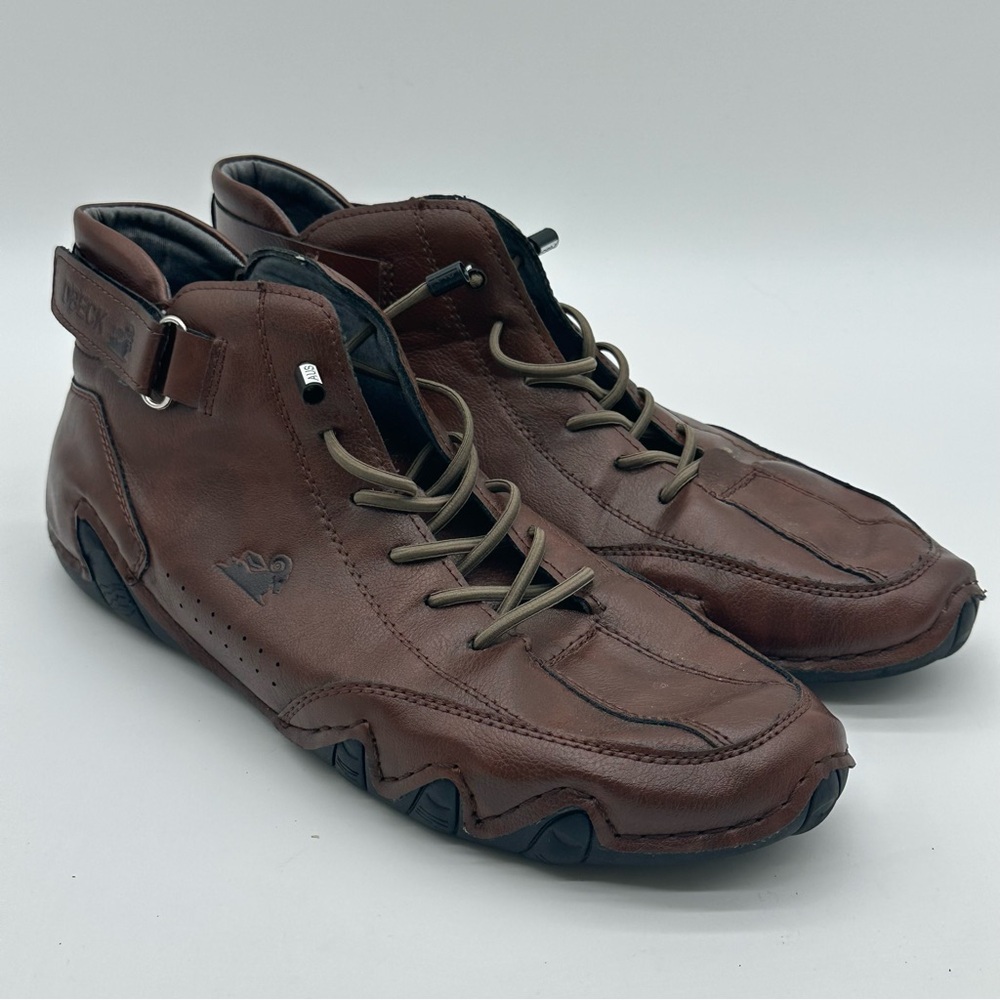 Men's Dbeck Explorer Waterproof Brown Leather Boots